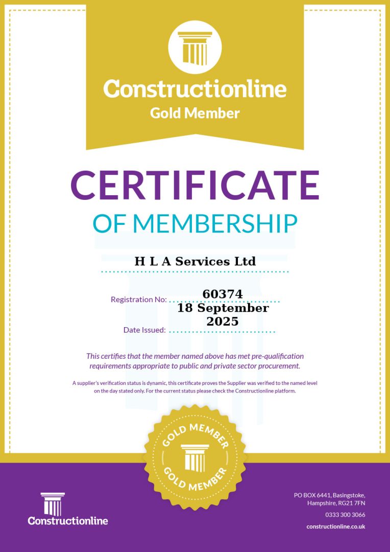 Constructionline Gold 2025